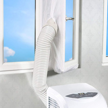 Deflector de sellado de aire acondicionado portátil, accesorios de sellado suave para ventana, 3/4m 2024 - compra barato