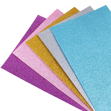 Nanchuang-tela no tejida de fieltro colorida para decoración del hogar, Material de costura con brillo de 1,4mm de espesor, 20x30cm, 5 unids/bolsa 2024 - compra barato