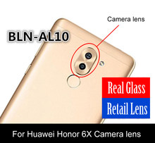 Funda Ymitn para teléfono inteligente Huawei Honor 6X de 5,5 pulgadas, cubierta trasera de cámara trasera, cristal con adhesivos, venta al por menor 2024 - compra barato