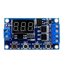 Trigger Cycle Timer Delay Switch 12 24V Circuit Board Dual MOS Tube Control Module 2024 - buy cheap