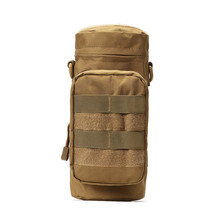 Уличная спортивная сумка для воды с маленьким карманом, новая Тактическая Военная Сумка для кемпинга с системой Molle, держатель для чайника 2024 - купить недорого