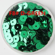 60g/lot 6mm Flat Round Sequins For Craft Bolsa DIY Accessories Dark Green Confetti Spangles 2024 - buy cheap