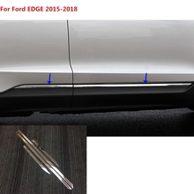 4 шт., декоративная полоса для боковой двери автомобиля Ford EDGE 2015 2016 2017 2018 2024 - купить недорого