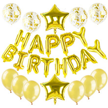 Balões de Hélio Folha de ouro Número 0-9 40 polegada Ballon Feliz Carta de Aniversário Balão Adulto/Crianças do Aniversário do Menino patry Decoração Menina 2024 - compre barato