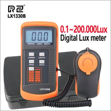 RZ Digital lux Meter 200,000 Lux Digital LCD Light Meter Measuring Tools LX1330B 2024 - buy cheap