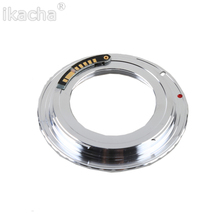 New AF Confirm Chip M42 Lens to for Canon for EOS Mount Adapter for 60D 50D 40D 600D 550D 500D Camera Silver 2024 - buy cheap