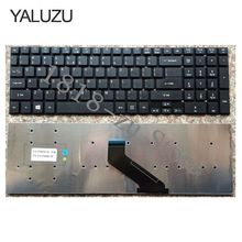 Английская клавиатура YALUZU без рамки для Acer Aspire V3-772G V3-772G-9460 V3-772G-9820 2024 - купить недорого