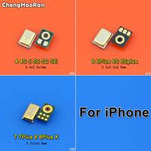ChengHaoRan-altavoz con micrófono para iPhone, nuevo micrófono para iPhone 4 4S 5 5S SE 5C 7 6G 6S 6 Plus 7 Plus 6S Plus 8 Plus X Ten, 2 uds. 2024 - compra barato