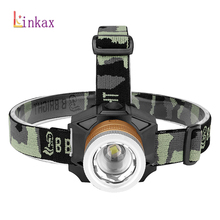 USB Rechargeable Headlight 4 Modes XML-T6 Zoomable Headlamp LED Flashlight Hunting Fishing Led Rotating Focusing Zoom Torch 2024 - buy cheap