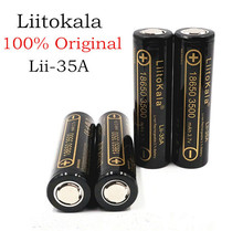 100% Original LiitoKala 10A Li-35A 18650 Li-ion Battery 3.7 mAh 3500 V Rechargeable Li-Ion High Drop Battery for Flashinglig 2024 - buy cheap