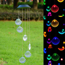 Solar Lamp Outdoor Color Change LED Solar Wind Chime Light Home Party Garden Yard Patio Decoration Solar Light Waterproof 2024 - buy cheap