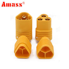 2 pair AMASS MT60 3.5mm 3 pole Bullet Connector Plug Set For RC ESC to Motor for RC Multicopter Quadcopter Airplane 2024 - buy cheap