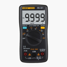 AN8008 9999 Counts True-RMS Digital Multimeter Square Backlight AC DC Voltage Ammeter Current Ohm Auto Ammeter Tester Multimetro 2024 - buy cheap