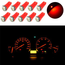 20Pcs Optional Color T5 5050 1SMD High Quality Super Light Durable Wedge Dashboard LED Light Bulbs 2721 74 73 70 17 18 37#268467 2024 - buy cheap