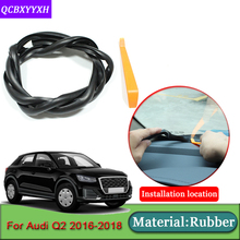 Car-styling For Audi Q2 2016-2018 Rubber Anti-Noise Soundproof Dustproof Car Dashboard Windshield Sealing Strips Car Accessories 2024 - buy cheap