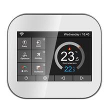 Wifi color touch screen thermostat for water heating/boiler with English//Polish/Russian/Italian/Spain by android IOS phone 2024 - buy cheap