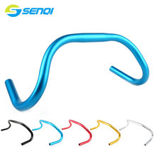 25.4*390mm Fixed Gear Bike Bent Bar Aluminum Alloy 5 Colours Speed Durable Road Handlebar CSW026 2024 - buy cheap