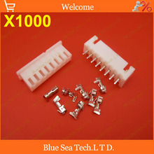 1000 sets 8 Pin XH 180 angle Pin Connector 2.54mm XH-8P Kits for PCB/Automotive/electronic circuit ect.Free Shipping 2024 - buy cheap