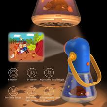 Многофункциональный Сказочный проектор для детей «Три в одном», Звездный спальный светильник, детская игрушка, Ночной светильник, игрушка в подарок для детей 2024 - купить недорого