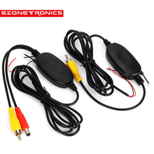 Free Shipping 2.4 Ghz Wireless Video Transmitter Receiver Kit For Car Monitor To Connect The Car Rear View Camera Reverse Backup 2024 - buy cheap