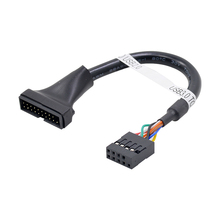 5PCS 20Pin 19Pin USB 3.0 Female To 9Pin USB 2.0 Male Motherboard Cable Adapter Cord 480mbps Data Speed Computer Cable Connectors 2024 - buy cheap