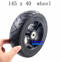 145x40 solid tyre with plastic hub 6 inch airless wheel for electric skateboard longboard with wheel pulley 145x40 tire 2024 - buy cheap