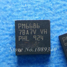 10 pcs PM6686TR PM6686 QFN IC Chip original Novo 2024 - compre barato