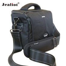 Jealiot-bolsa de ombro para câmera fotográfica, equipamento profissional, à prova d'água, ideal para câmeras dslr canon 700d 6d 5d 2024 - compre barato