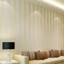 Papel de pared 3D moderno, rollo de papel tapiz no tejido a rayas de purpurina para dormitorio, sala de estar, Fondo de pared, decoración para el hogar 2024 - compra barato