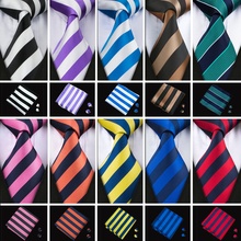 Tie. wang-gravatas masculinas de marca designer em 22 cores, conjunto com lenços, gravata de pescoço e abotoaduras, moda masculina, festa de casamento, negócios 2024 - compre barato