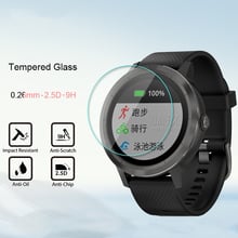 Protector de pantalla Premium para reloj inteligente Garmin Vivoactive 3, película de vidrio templado 9H 2.5D, 5 uds. 2024 - compra barato