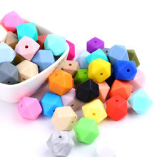 TYRY.HU 10pc 17mm Silicone Beads For Teething Necklace Food Grade Silicone Soft Texture Teething Silicone Beads Bpa Free 2024 - buy cheap
