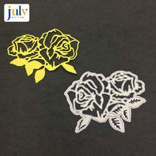 Jjulho arts cartão de visitas flores estêncil de metal de corte para álbum de recortes álbum de relevo diy corte estêncil decorativo 2024 - compre barato