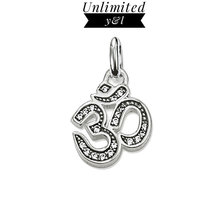 OM Faith-colgantes de amor para mujer y hombre, joyería tailandesa de Plata de Ley 925, estilo Thomas CZ, accesorios para collar, regalos 2024 - compra barato