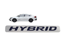 Алюминиевый гибрид для авто багажника автомобиля эмблема наклейка 2024 - купить недорого