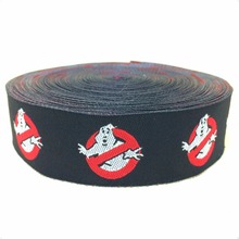 10YARD/LOTS 7/8'' 22mm  Ghostbuster Woven Jacquard Ribbon For Dog Collar KTZD20140708012 2024 - buy cheap