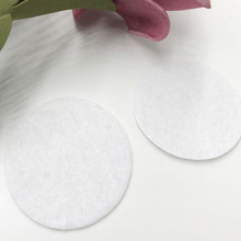 The 50pcs Felt 50mm Circle Appliques -White Color Free Shipping 2024 - buy cheap