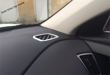 Крышка вентиляционной рамы Yimaautotrims для кондиционера, комплект обшивки приборной панели, подходит для Hyundai Creta IX25 2015 2016 2017 ABS 2024 - купить недорого