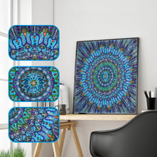 Special Shape Diamond Painting Mandala Flower Modern Pattern DIY 5D Part Drill Cross Stitch Kit Crystal Art Home Decoration 2024 - buy cheap