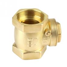 DN40 Brass Check Valve Non-Return Switch With BSP 1-1/2" Female Thread Swing Check Valve 232PSI Prevent Water Backflow 2024 - buy cheap