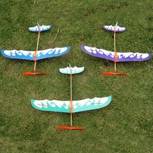 Banda de borracha avião papel jet glider aeroespacial modelo artesanal crianças classe interesse ferramentas ciência montagem avião brinquedos educativos 2024 - compre barato