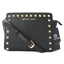 MICKY KEN brand Personalized rivet women messenger bags Handbags designer high quality hors shoulder bag chain womens bags 2024 - buy cheap