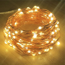 2M 5M 10M Copper Wire LED String Lights 50 100 LED Starry Rope Lights Indoor Outdoor Lighting Home Garden Christmas 2024 - buy cheap