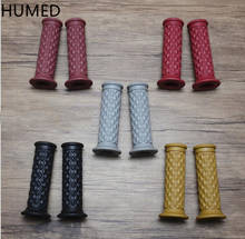 1pair cafe racer parts 22MM  rubber motorbike grip  handlebar motorcycle handle grips 2024 - buy cheap