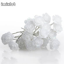 imixlot 20PCS Wedding Bridal Flower Hairpins Hair Clips Bridesmaid U Pick Tiara Jewelry Headwear Accessories Wholesale 2024 - buy cheap