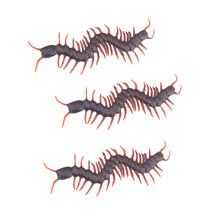 3pcs Funny Simulation Toy for Halloween Vivid Centipede Scorpion Cockroach Gecko Ant LXY9 2024 - buy cheap