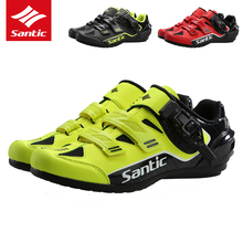 Santic Cycling Shoes 2019 Pro Men Unlocked Mountain Road Bike Shoes Anti-slip Breathable MTB Bicycle Shoes Zapatillas Ciclismo 2024 - buy cheap