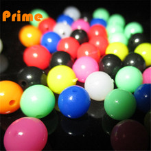 Fishing Plastic Hard Beads Luminous Beads Terminal Tackle Sets Of Fishing Lures China Mix Colors 6mm 8mm 2024 - buy cheap