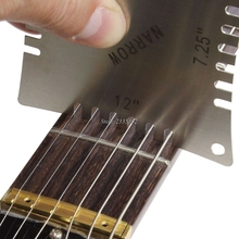 4 шт./компл. гитары зубчатый радиус измерительные приборы измерения высокий ворот/струны на ладу чередой для применения в горнодобывающей промышленности для дробления на радиан 2024 - купить недорого
