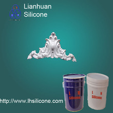 RTV-2 de silicona cruda para hacer moldes para cornisas decorativas del fabricante de silicona Lianhuan 2024 - compra barato